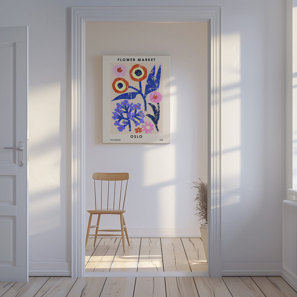 Blomstermarknaden. Oslo | Canvas