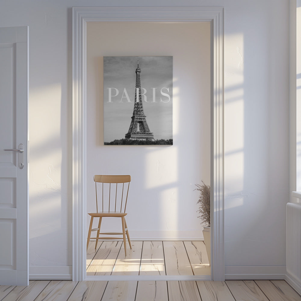 Texto de París 2 | Impresiones en Lienzo