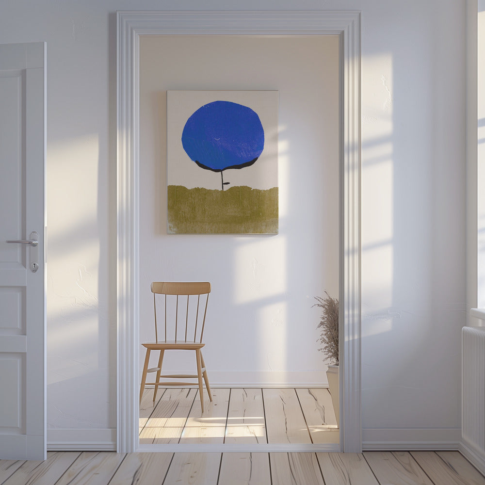 Fleur bleue | Tableaux sur Toile