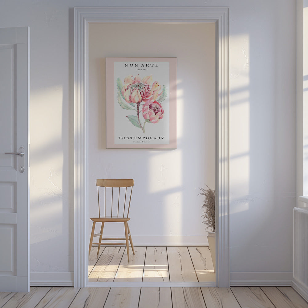 Non Arte rose flower | Stampe su Tela