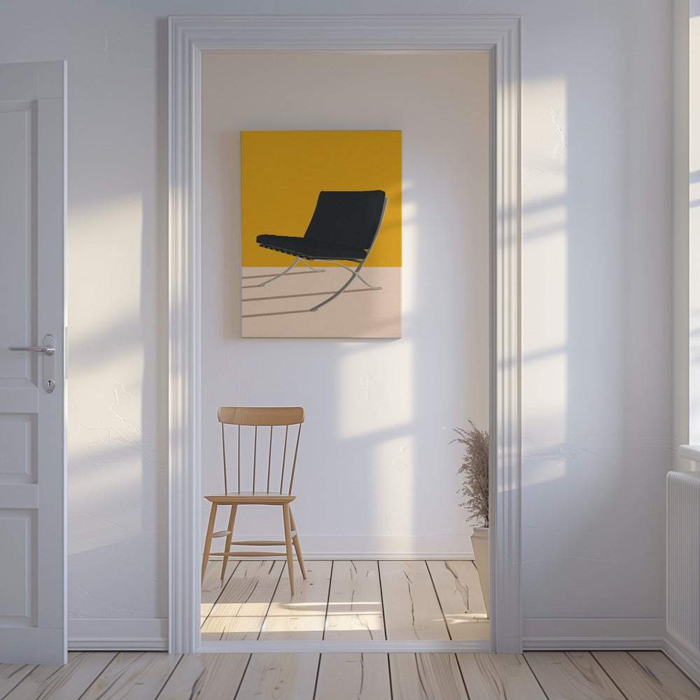 Silla Barcelona de Mies Van Der Rohe | Impresiones en Lienzo