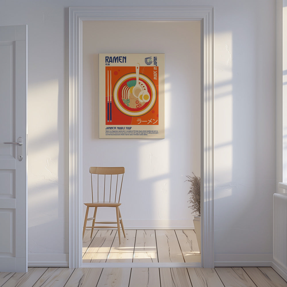 Ramen Japanese Food Print | Canvas
