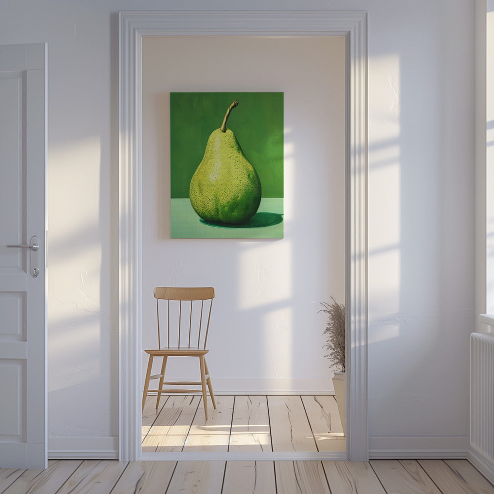 Green Pear | Canvas