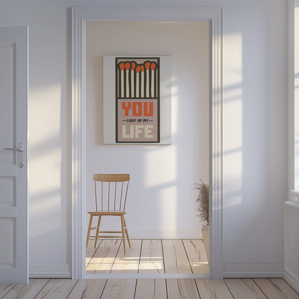 Vintage Matchbox-design | Canvas
