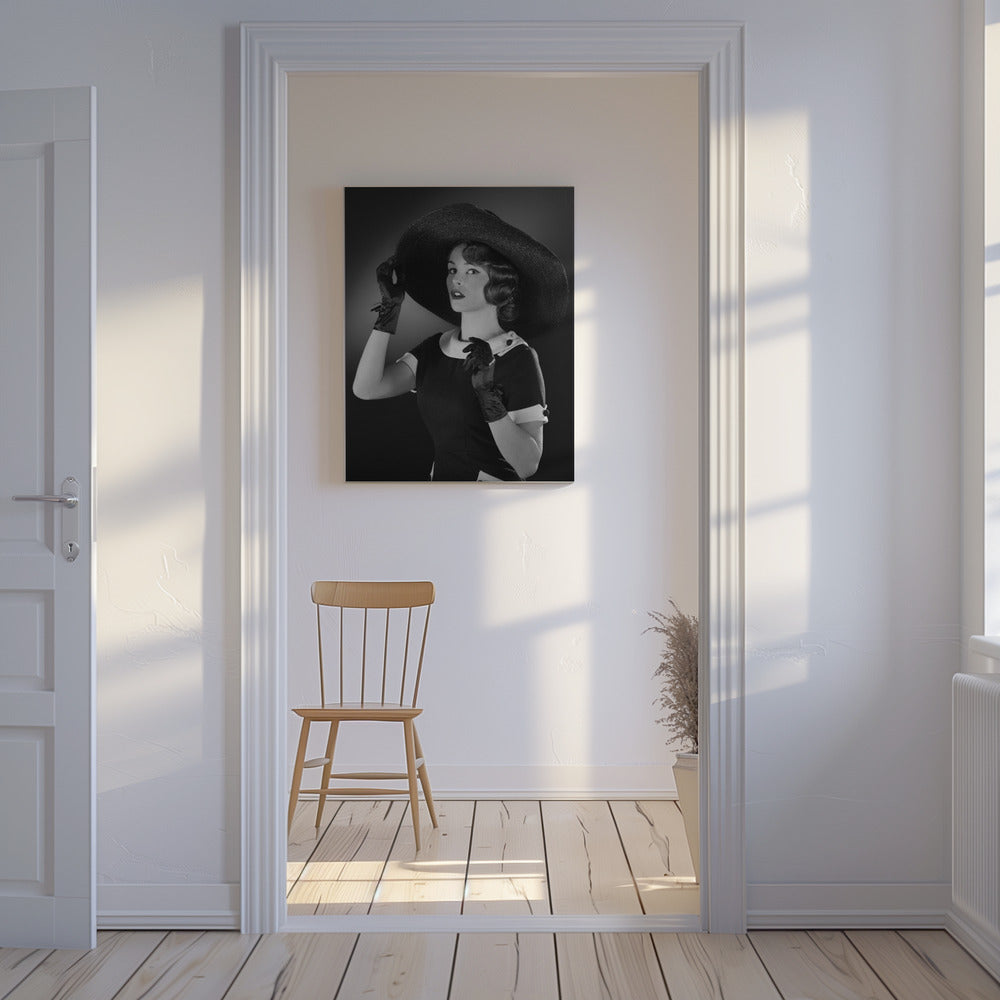 Bellezza anni '50 ed eleganza francese | Stampe su Tela