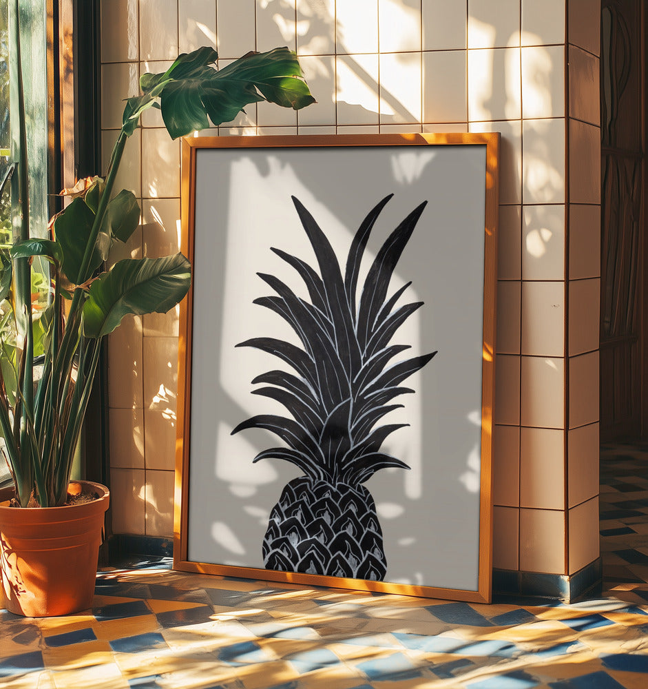 Black Pineapple | Poster