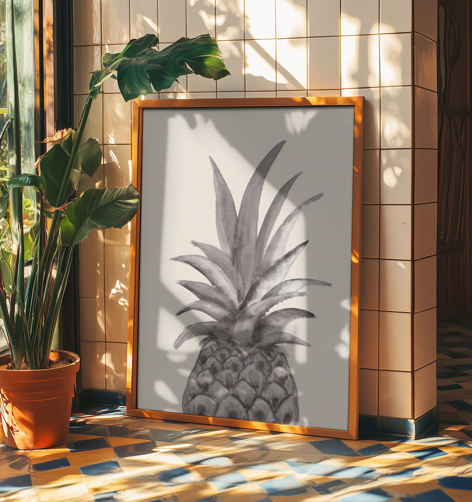 Ink Pineapple | Poster