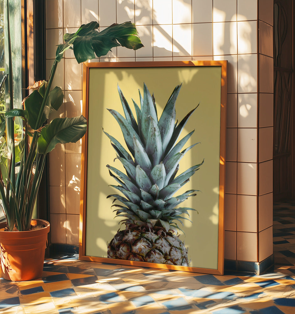 Pineapple Yellow 01 | Poster