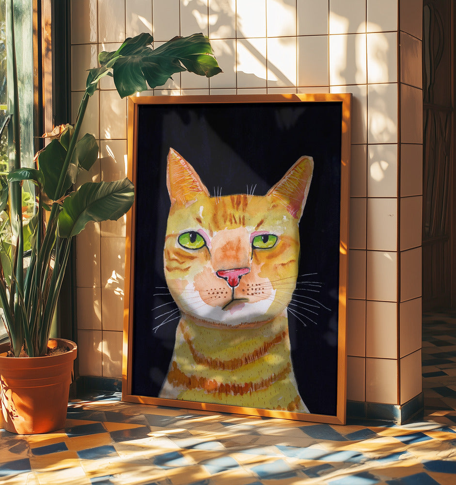 Ingwerkatze | Poster