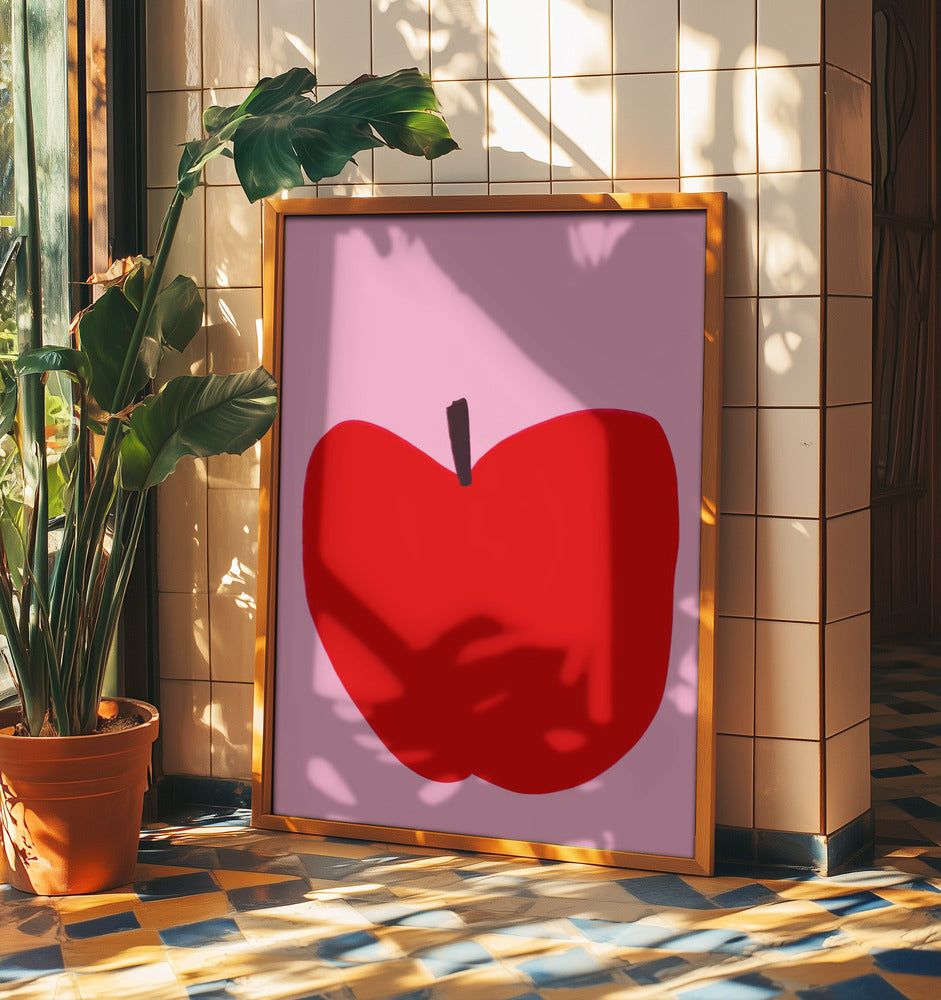 Crimson Simplicity | Poster