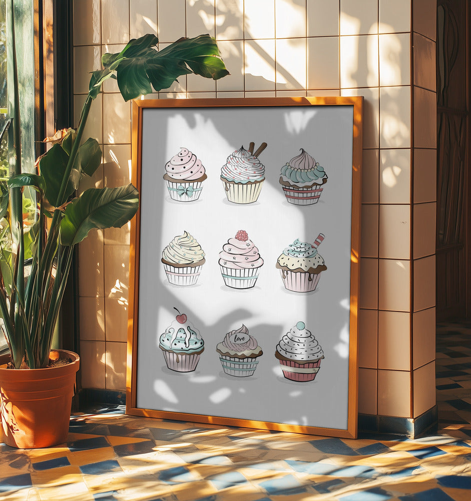 Sweet Cupcake Medley | Poster