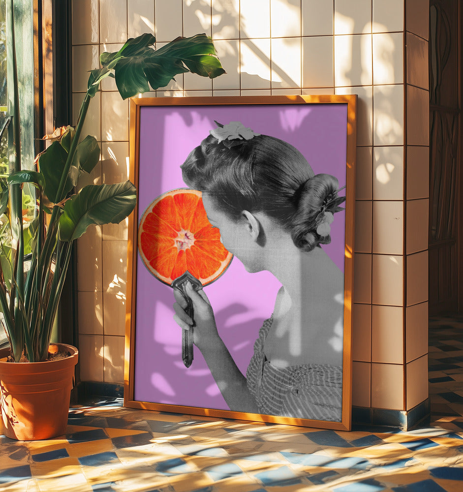 Spieglein, Spieglein an der Wand ... | Poster - Kunstdruck