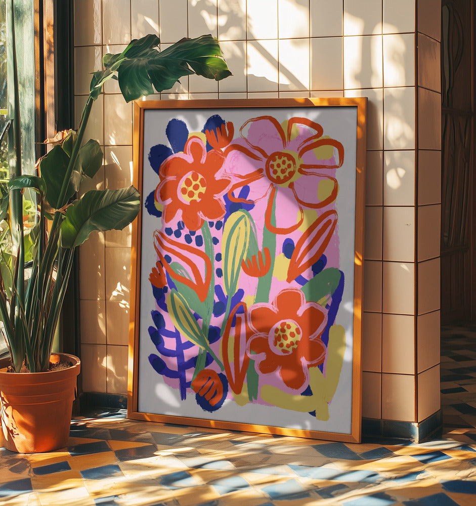 Sommarblommor nr 2 | Poster