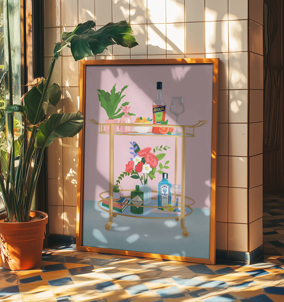 Carrello bar | Poster - Stampe d’Arte