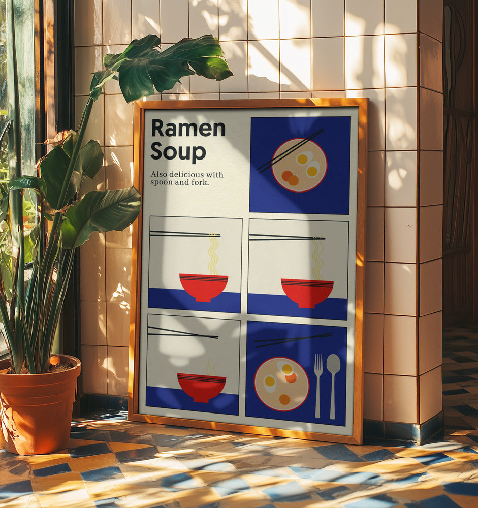Poster Ramen-Suppe | Poster