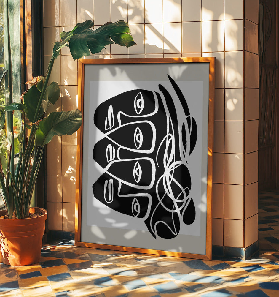 Abstract Faces | Poster