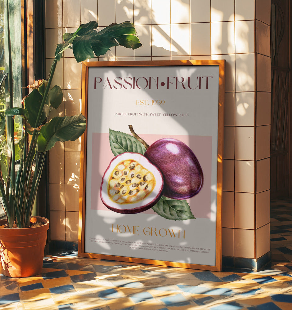Vibrant Passionfruit | Poster