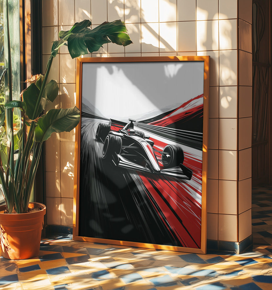 Car Racing sport art | Poster