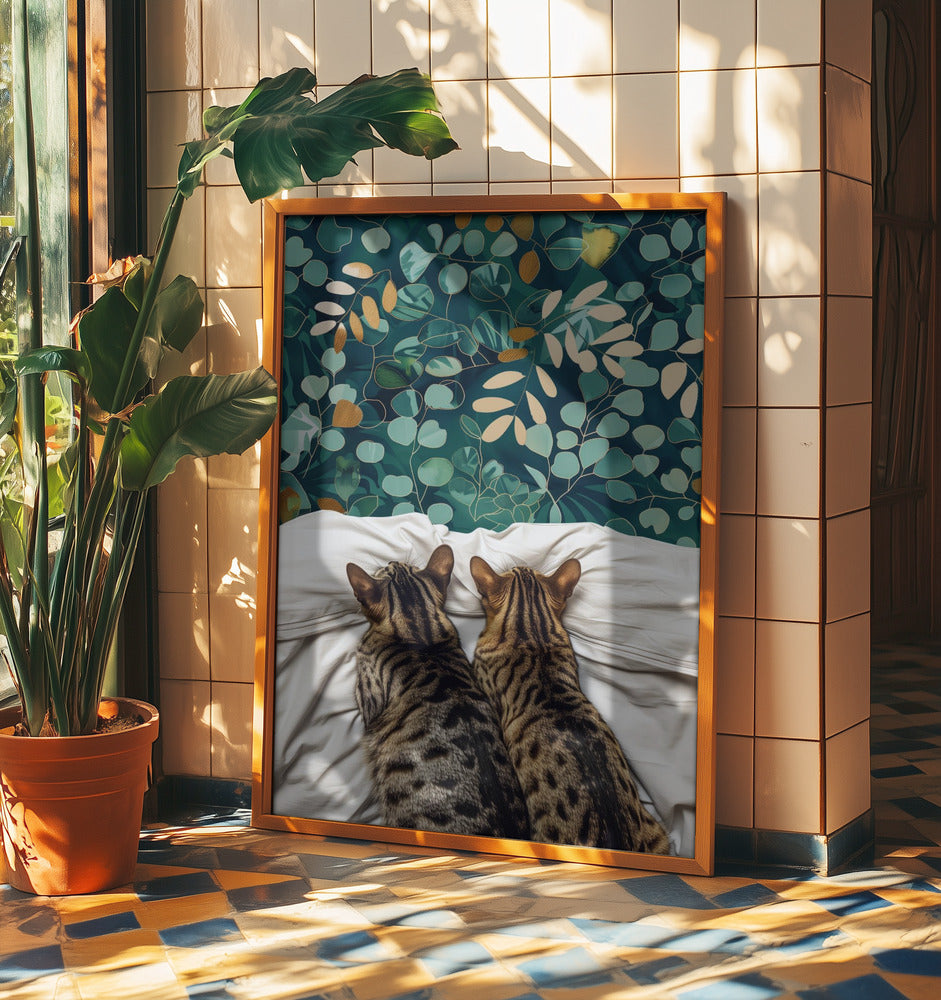 Two cats | Poster