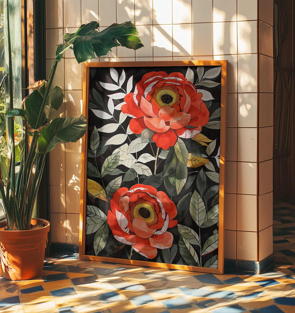 Peonies Justna Jaszke Jbjart | Poster