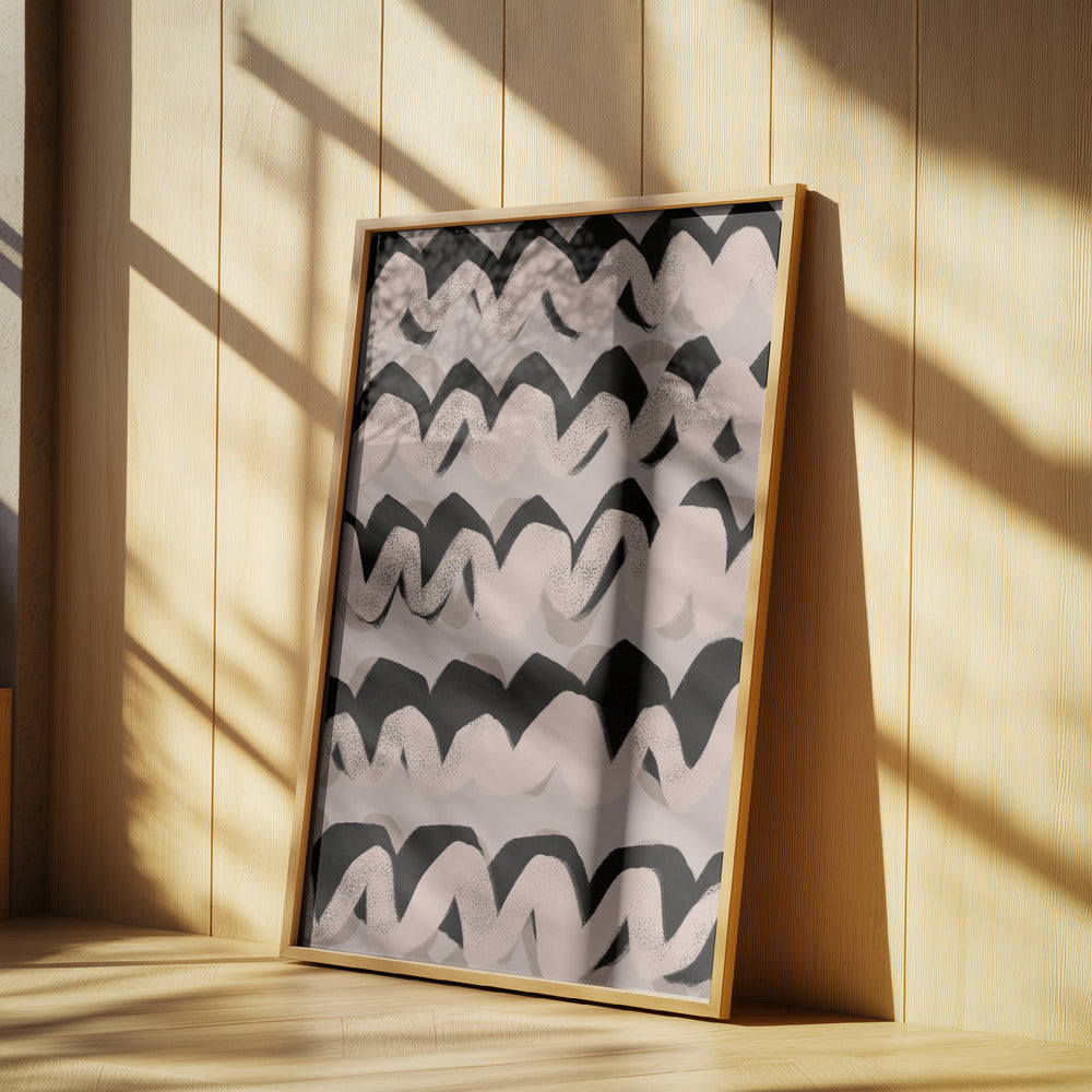 Zigzag Tapestry | Poster