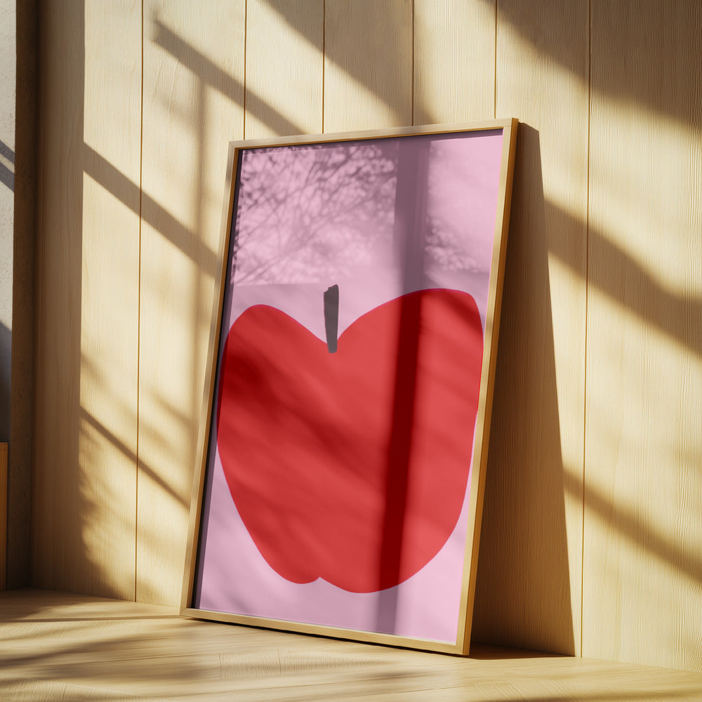 Crimson Simplicity | Poster