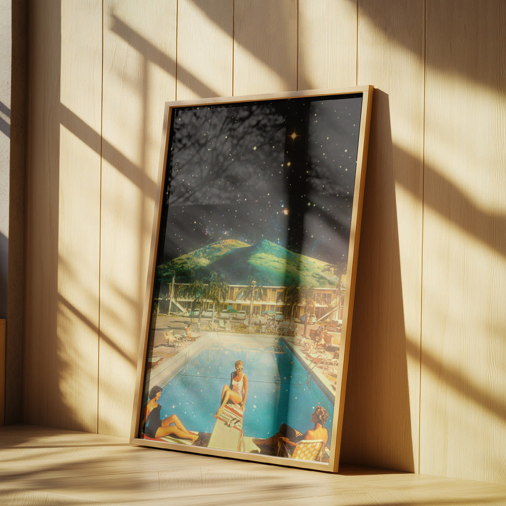 Piscina espacial | Posters  - Impresiones de Arte