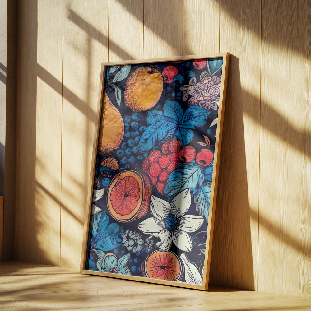 Blomster og frugter 6 | Plakater - Kunsttryk