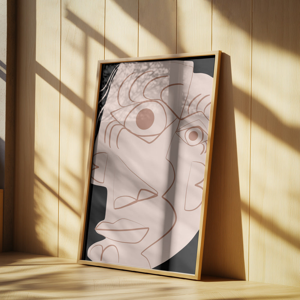 Plain Abstract Portrait | Poster