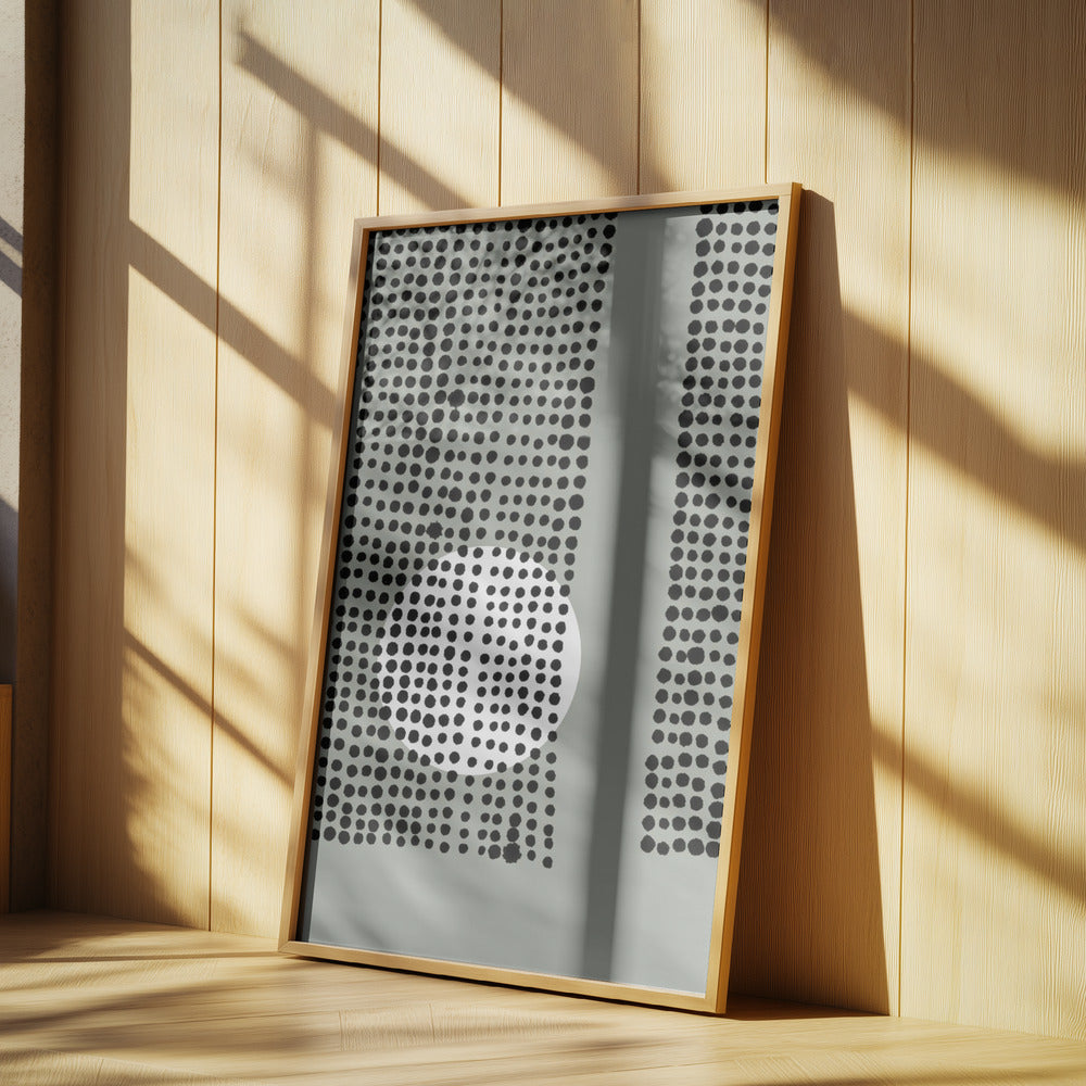 Hidden Moon N°4 | Behind the Curtains | Poster