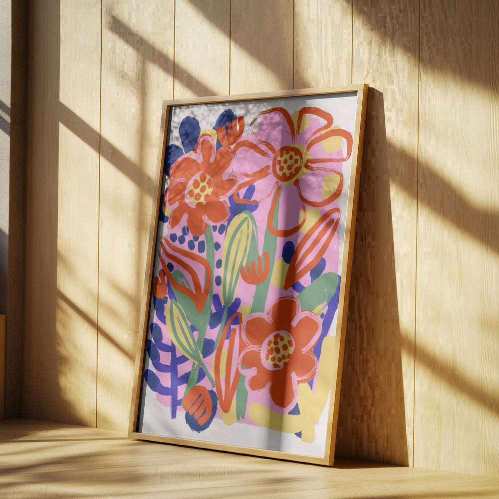 Sommarblommor nr 2 | Poster