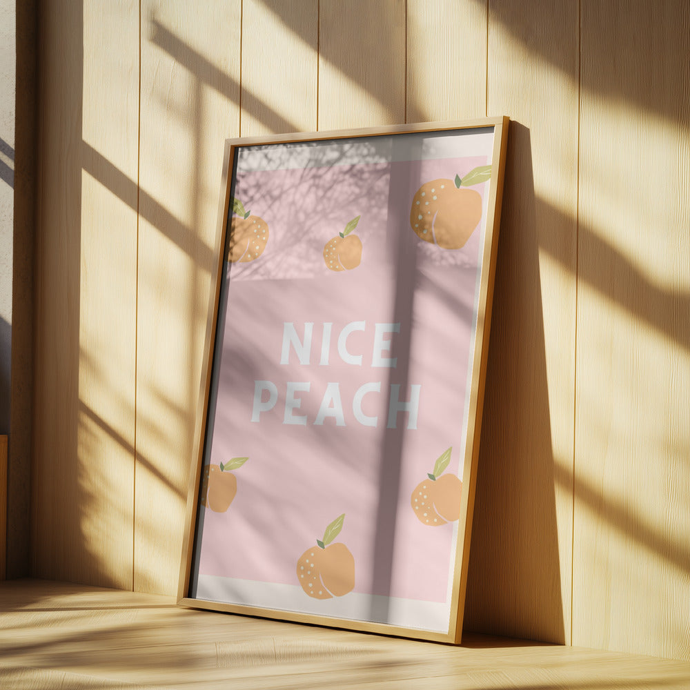 Nice Peach | Poster