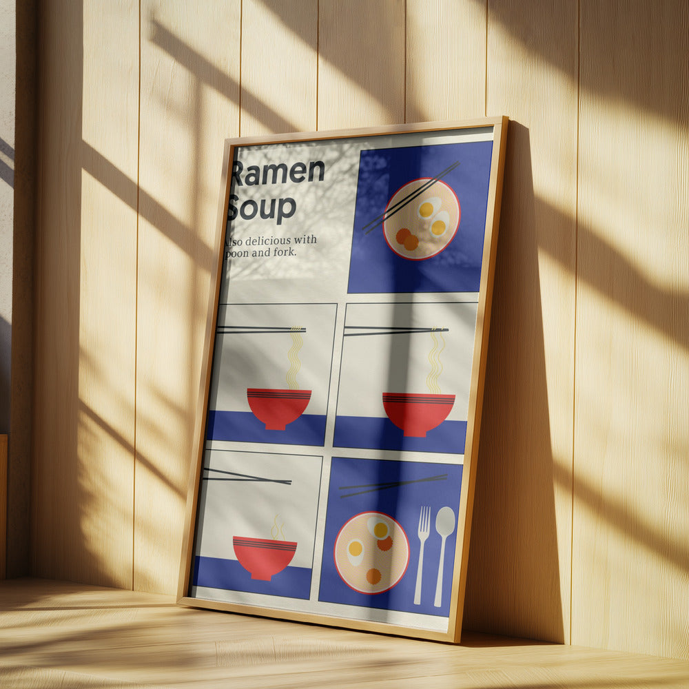 Poster Ramen-Suppe | Poster