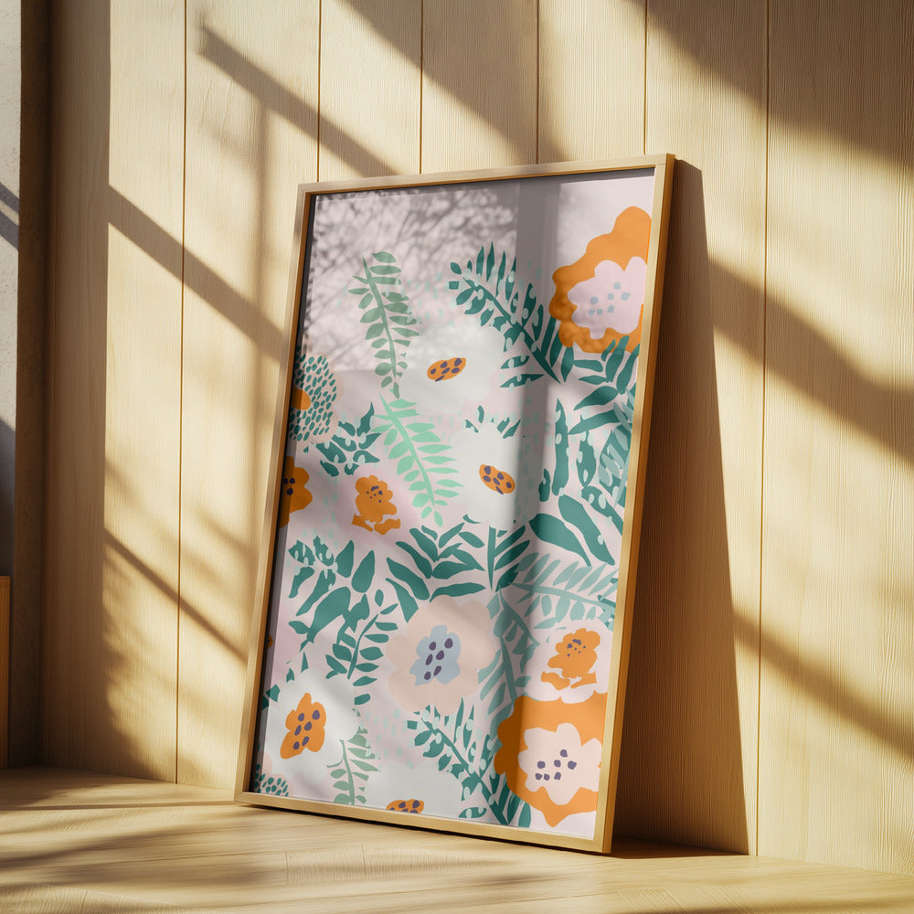 Botaniska dopaminblommor | Poster