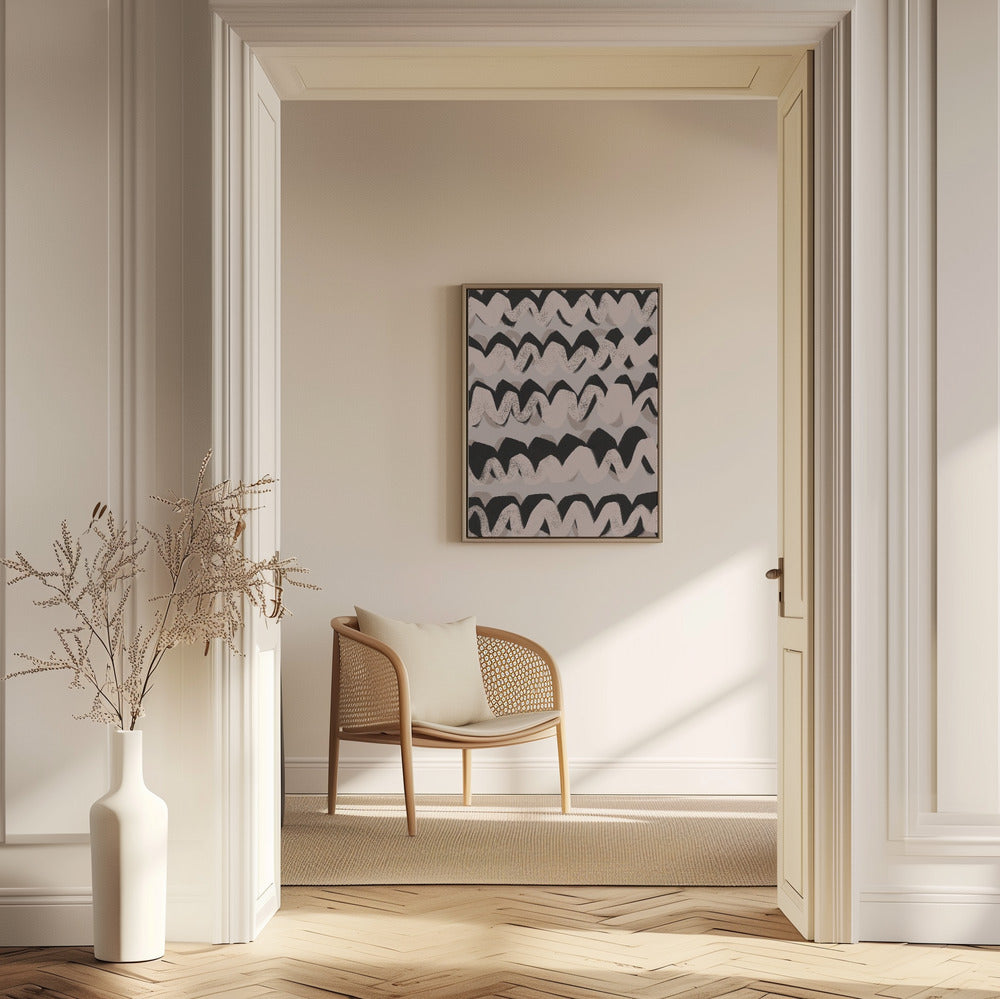 Zigzag Tapestry | Poster