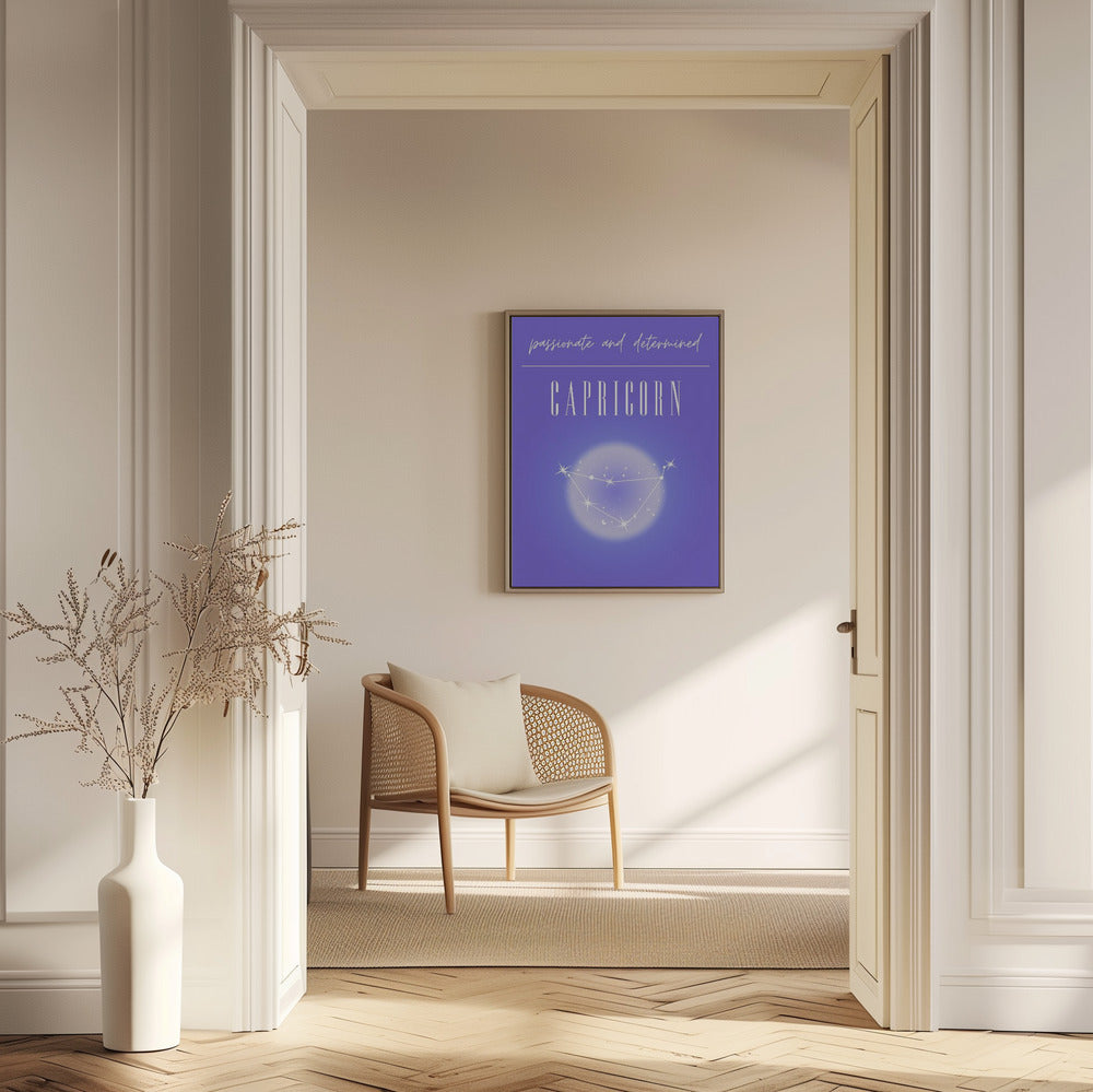 Capricorn Zodiac Print Art | Poster