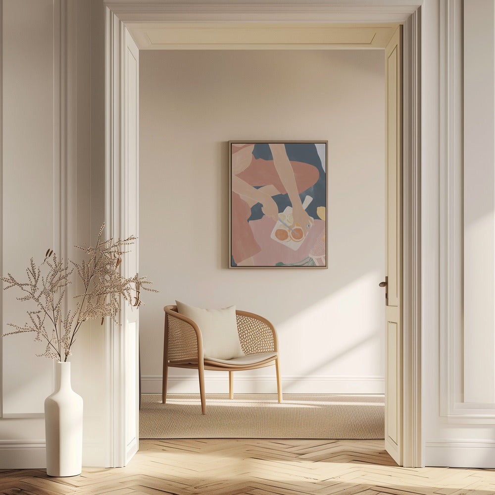 Tagliare i pompelmi | Poster - Stampe d’Arte