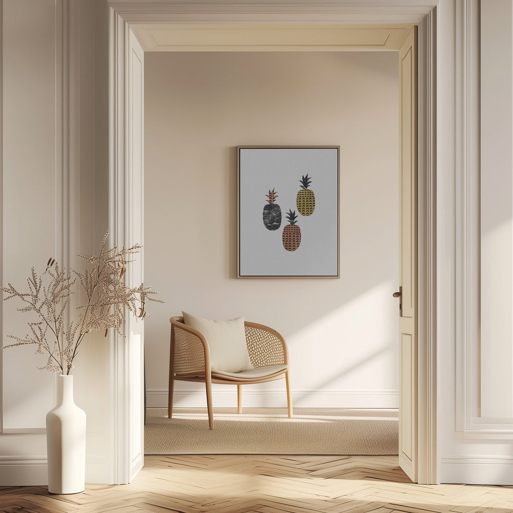 Scandinavische ananas | Posters - Kunstdrukken