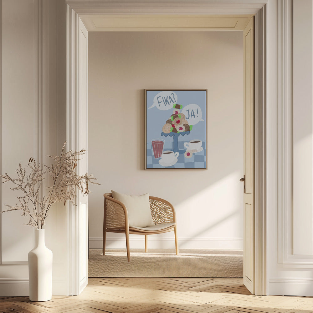 Svensk Fika Njutning | Poster