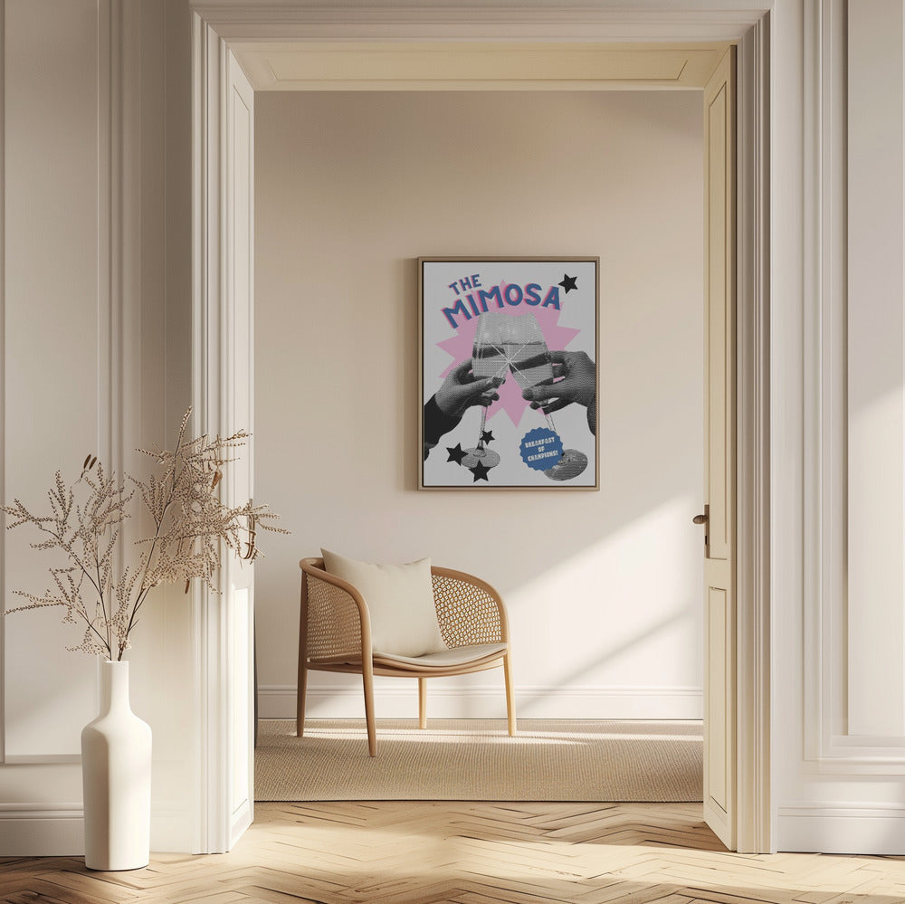 Un brindisi alle mimose | Poster - Stampe d’Arte