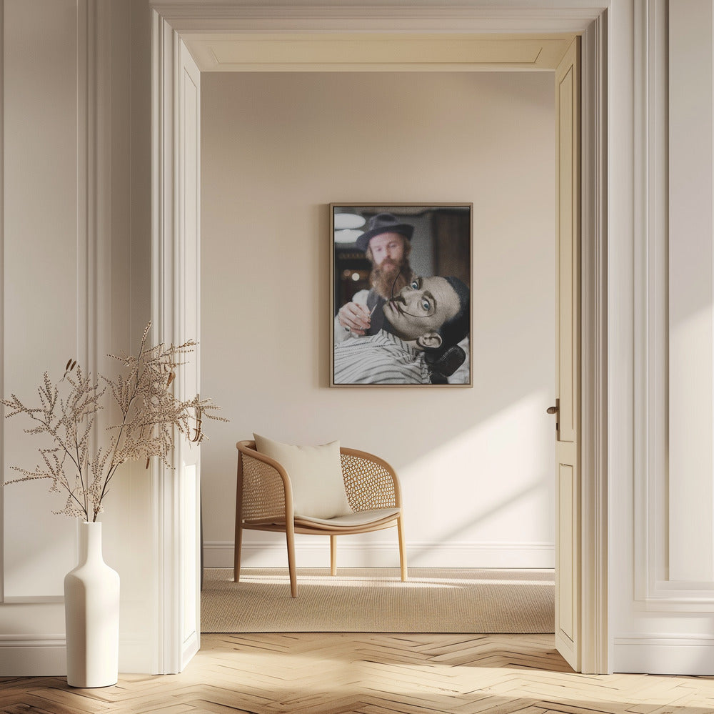 Ikke uden mit overskæg | Plakater - Kunsttryk