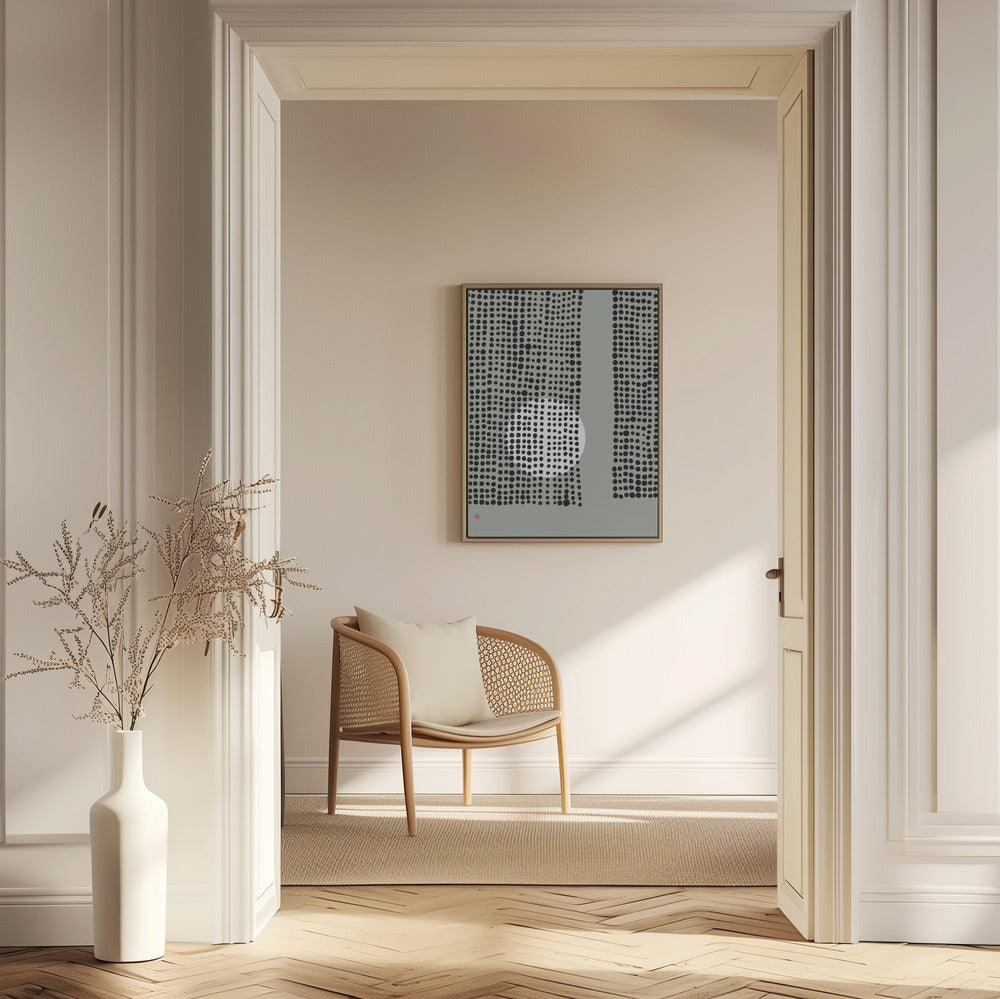 Hidden Moon N°4 | Behind the Curtains | Poster