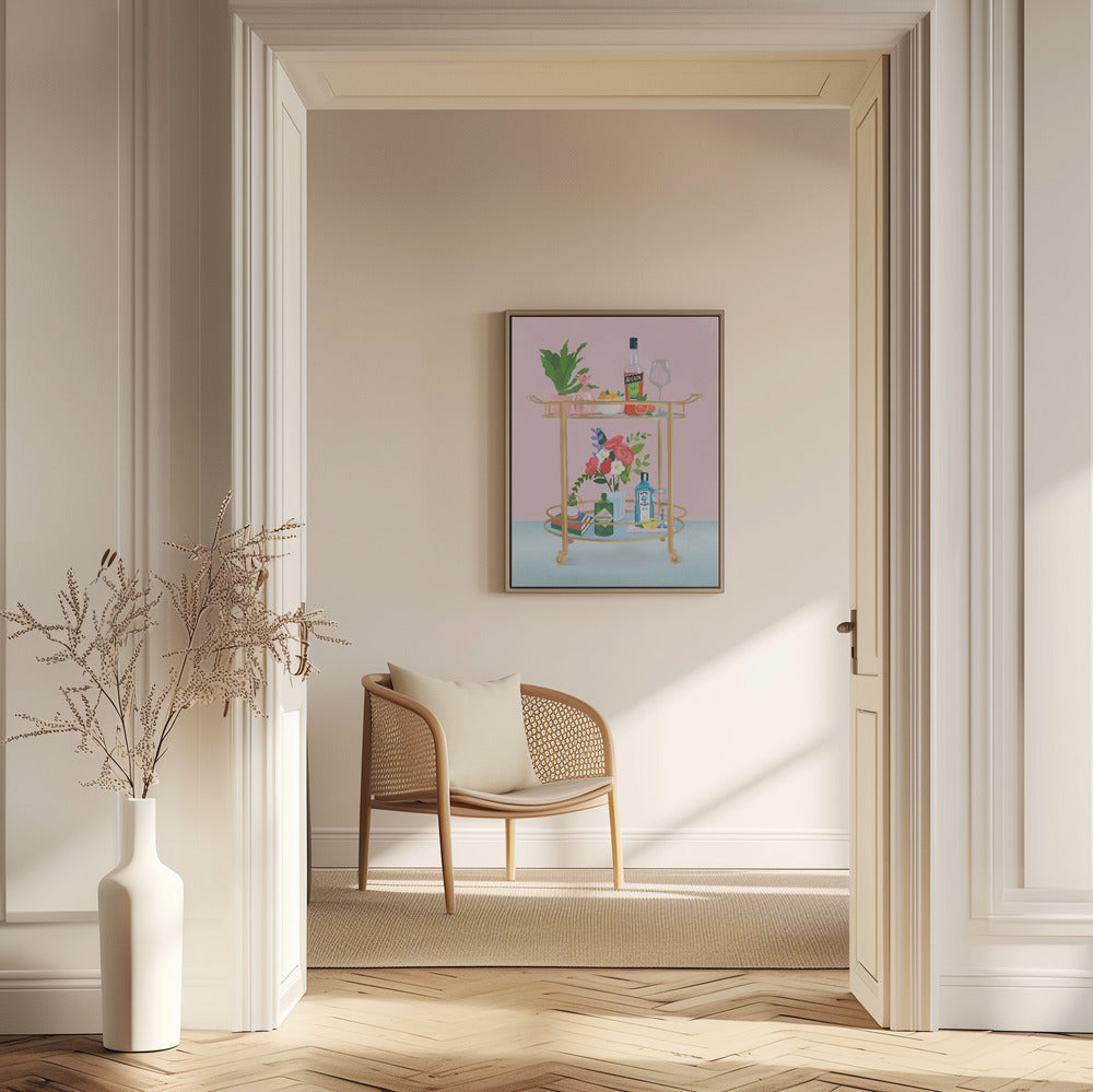 Carrello bar | Poster - Stampe d’Arte