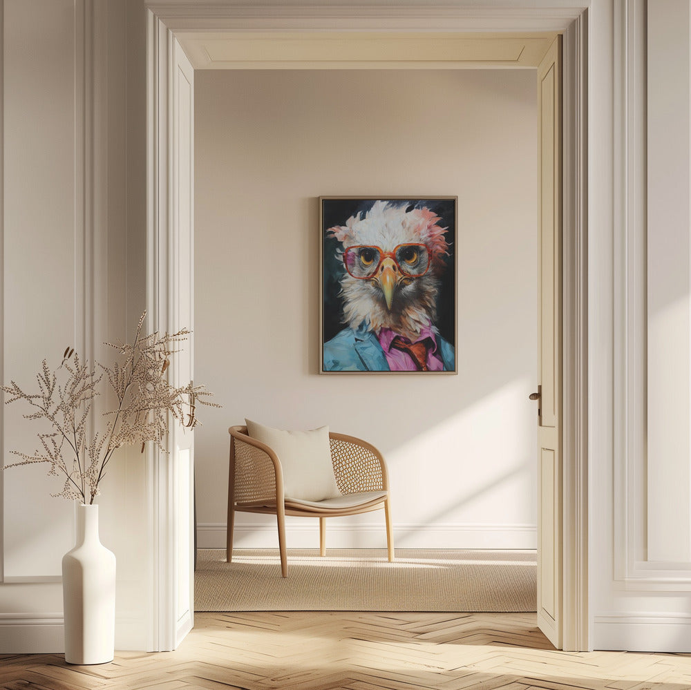 Taube Aquarell Tierkunst | Poster