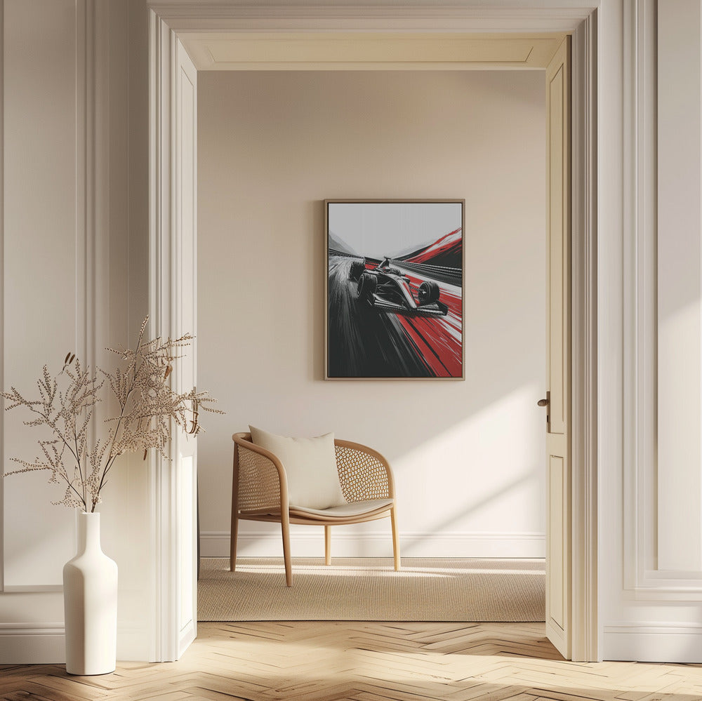 Car Racing sport art | Poster