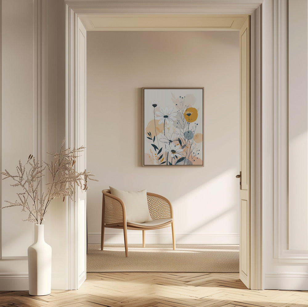 Abstract Floral Elements | Poster