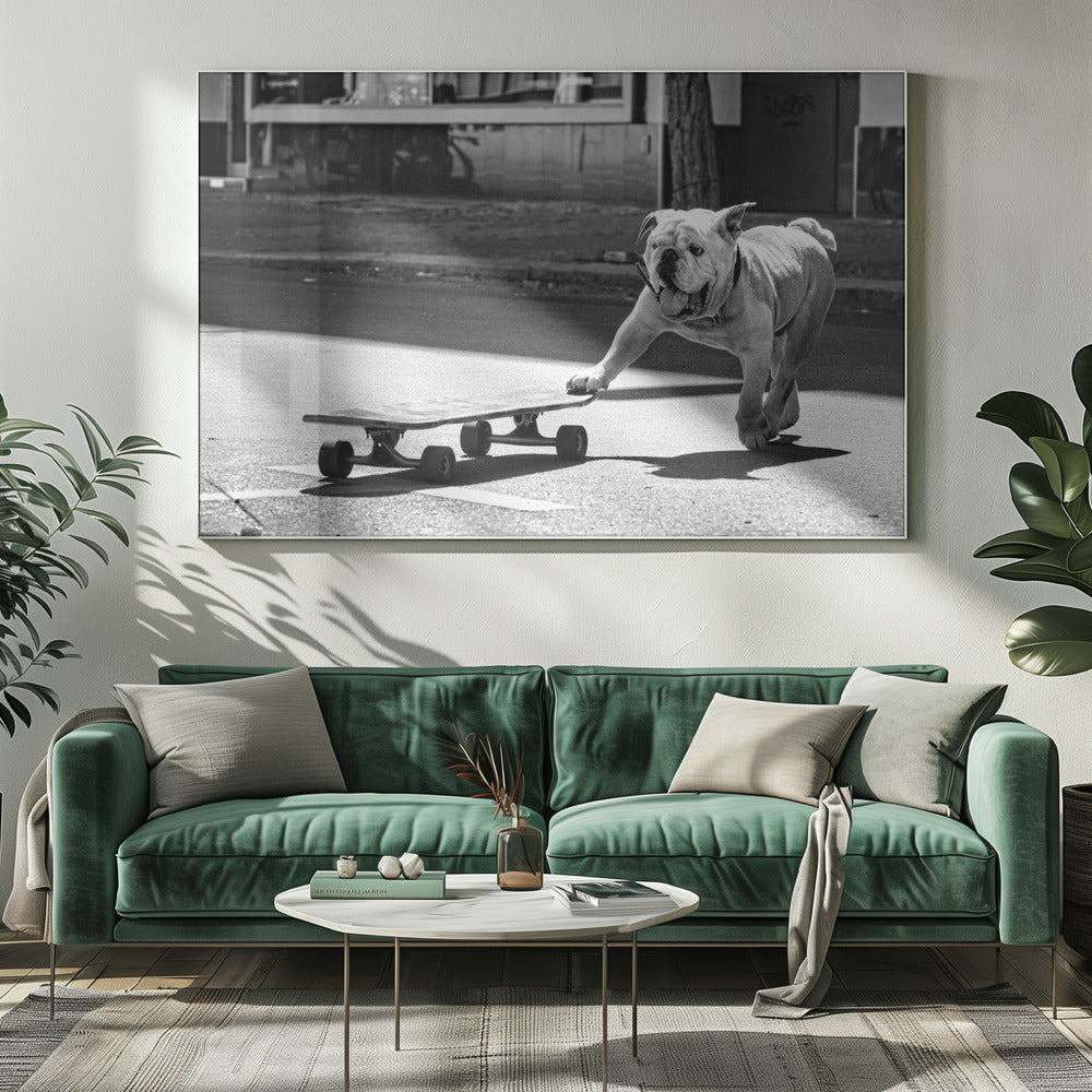 ...honden willen gewoon plezier hebben... | Canvasprints