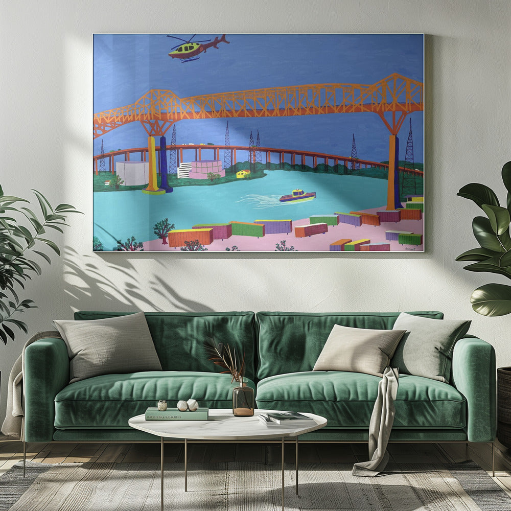 Pulaski Skyway | Lerretsbilder