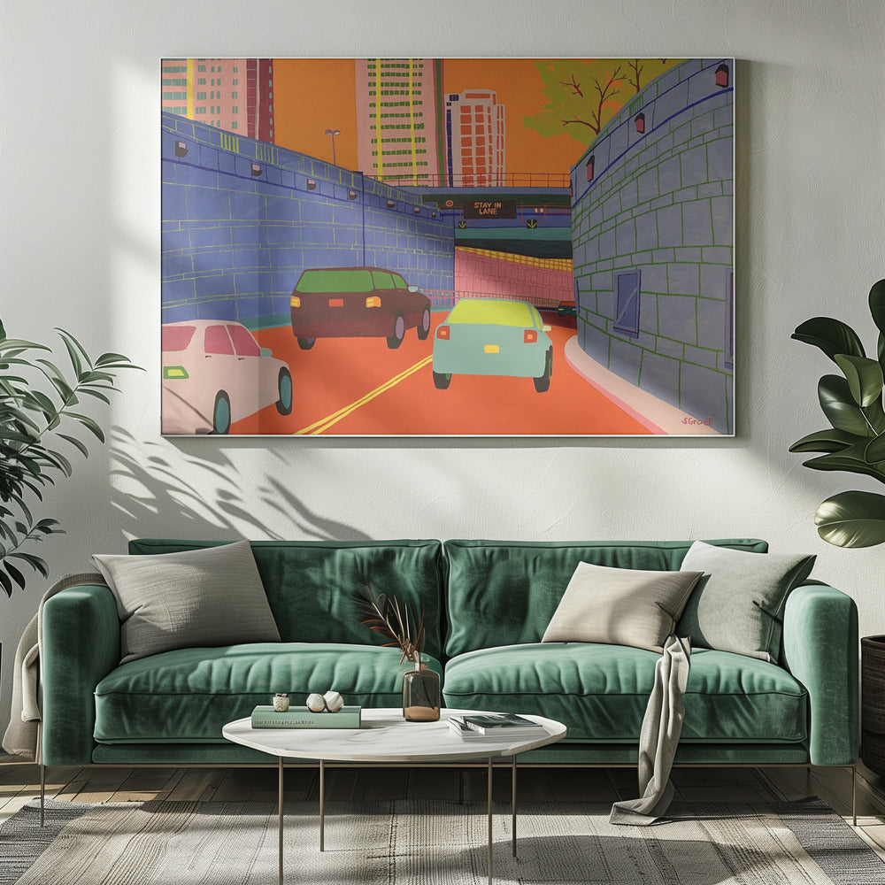 Restez dans la voie | Tableaux sur Toile