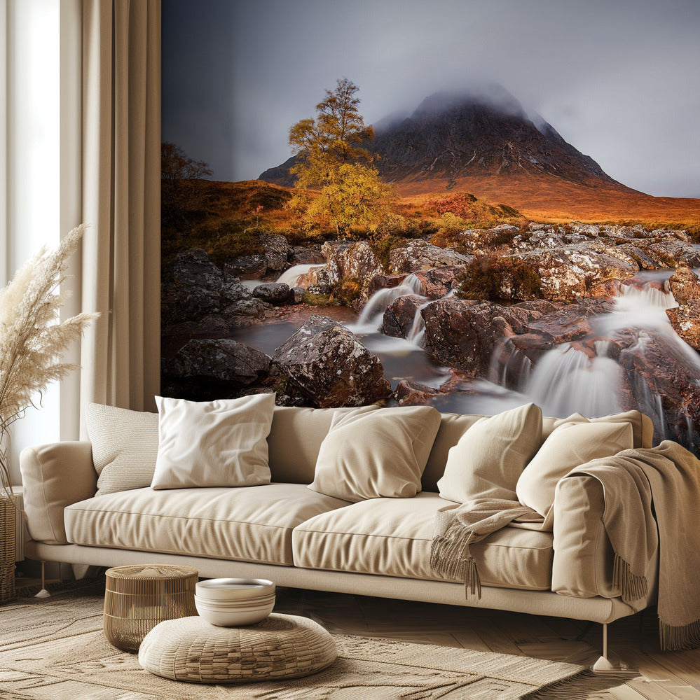 Jesień w Glencoe | Fototapeta